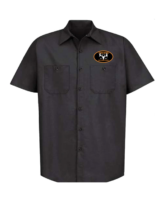 RRK Industrial Work Shirt-Black