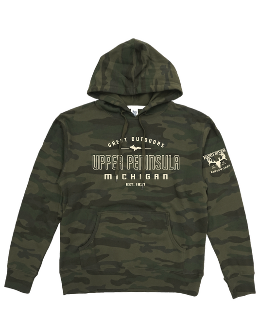 RRK Camo Hoodie Forest Green