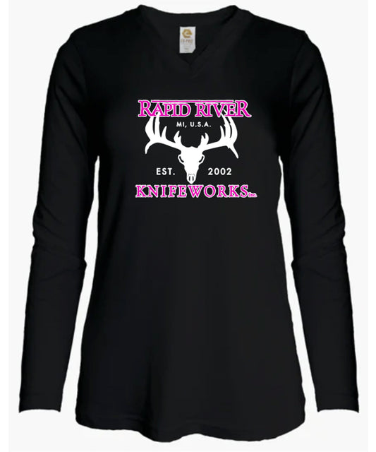RRK Women's Long Sleeve Tee Black