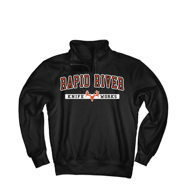 RRK 1/4 Zip Black