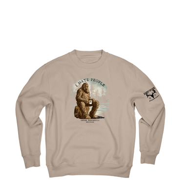 RRK Bigfoot - Hate People Crewneck