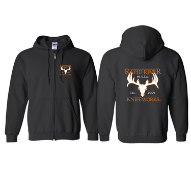 RRK Logo Zip Up Hoodie