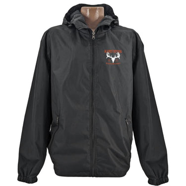 RRK Black Windbreaker Jacket