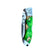 Acrylic Yooper Pocket Knife Flow Green/Burl