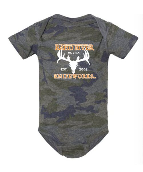 Onsie-Vintage Camo
