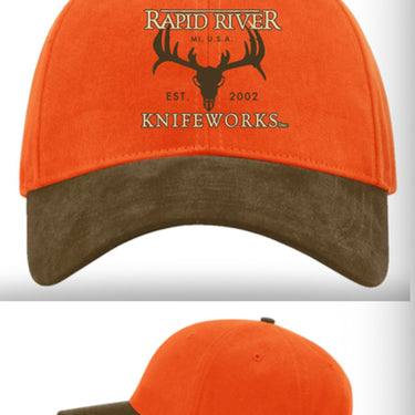 RRK Blaze Orange w/Duck Cloth Visor Hat