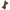 Limited Edition Ocean Blue Acrylic Ironwood Mini Royal 7 Hunting Knife With Cross Draw Sheath 26-103