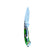Acrylic Yooper Pocket Knife Flow Green/Burl