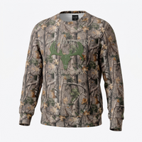 RRK Embroidered Camo Crewneck