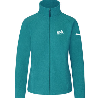 RRK Women's Fleece Jacket-Teal
