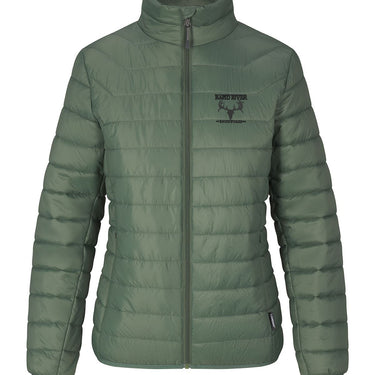 Ladies Puffer Jacket/fern green