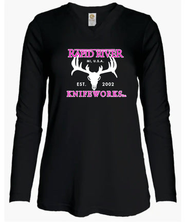 RRK Women's Long Sleeve Tee Black