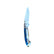 Acrylic Yooper Pocket Knife Ocean Blue/Burl