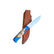 Acrylic Royal 7 Ocean Blue/Burl