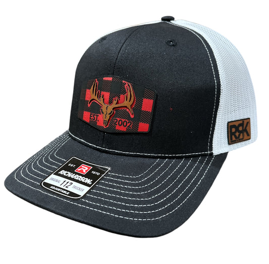 RRK 112 Snapback Blk/White/Plaid