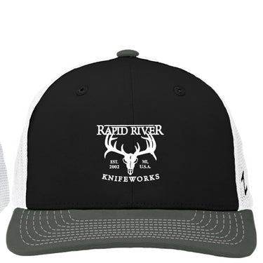 RRK white grey black trucker hat