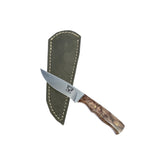 Limited Edition Big Leaf Maple Mini Royal 7 Hunting Knife With Custom Sheath 26-180