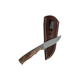 Limited Edition Big Leaf Maple Mini Royal 7 Hunting Knife With Custom Sheath 26-180