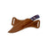 Limited Edition Dyed Box Elder Burl Royal 7 Hunting Knife With Cross Draw Sheath 26-225