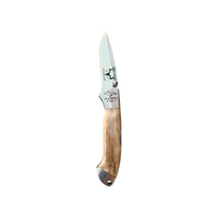 Custom 1 of 1 Mammoth Ivory Yooper Pocket Knife 26-276