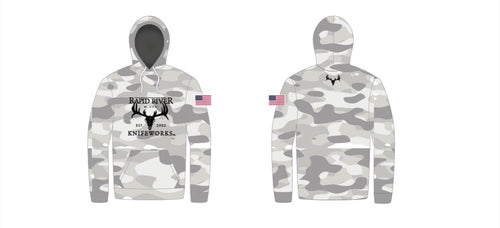 RRK White/Gray Camo Hoodie