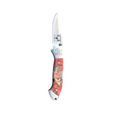 Special Edition Dyed Box Elder Burl Yooper Pocket Knife 26-435