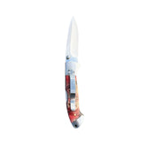 Special Edition Dyed Box Elder Burl Yooper Pocket Knife 26-435