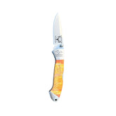 Special Edition Dyed Box Elder Burl Yooper Pocket Knife 26-437