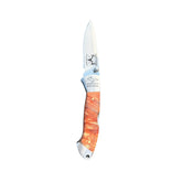 Special Edition Dyed Box Elder Burl Yooper Pocket Knife 26-439