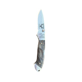 Special Edition Dyed Box Elder Burl Yooper Pocket Knife 26-445