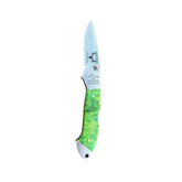Special Edition Dyed Box Elder Burl Yooper Pocket Knife 26-449