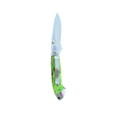 Special Edition Dyed Box Elder Burl Yooper Pocket Knife 26-449