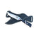 Special Edition Acrylic Royal 7 Hunting Knife With Cross Draw Sheath 26-467