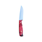 Special Edition Dyed Box Elder Burl Royal 7 Hunting Knife With Cross Draw Sheath 26-469