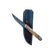 Custom Damascus Mammoth Ivory Skinner With Custom Sheath 26-519
