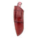 Custom 1 of 1 Damascus Fossilized Mammoth Hunting Knife With Custom Sheath 26-523
