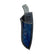 Custom 1 of 1 Damascus Acrylic/Burl Hunting Knife With Custom Sheath 26-531
