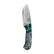Custom 1 of 1 Damascus Acrylic/Burl Hunting Knife With Custom Sheath 26-531