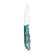 Special Edition Dyed Box Elder Burl Mackinaw Hunting Knife With Custom Cross Draw Sheath 26-566