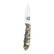 Special Edition Dyed Box Elder Burl Mackinaw Hunting Knife With Custom Cross Draw Sheath 26-567