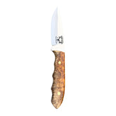 Special Edition Box Elder Burl Mackinaw Hunting Knife With Custom Sheath 26-574