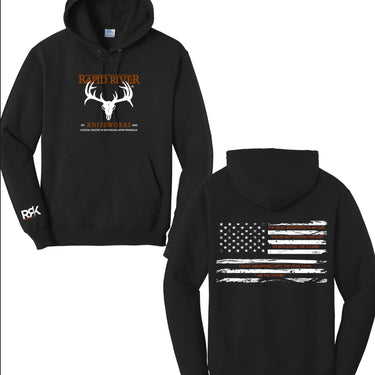 Devil Whispered Black Hoodie