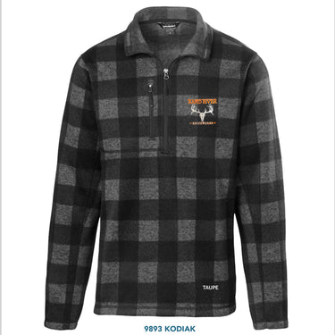 Fleece Plaid Pullover