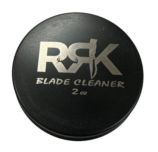 Blade cleaner wax with light abrasive 2oz. tin