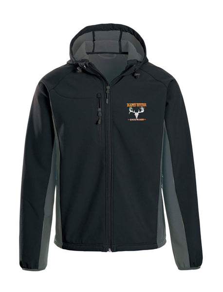 Water Repellent Jacket Blk/Gray – Rapid River Knifeworks