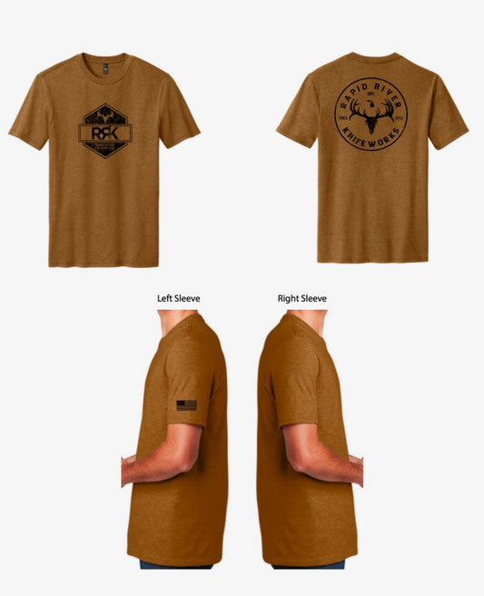 T-shirt Duck Brown