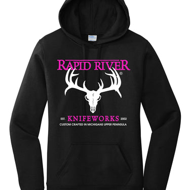 RRK Women's Hoodie Blk/Pink