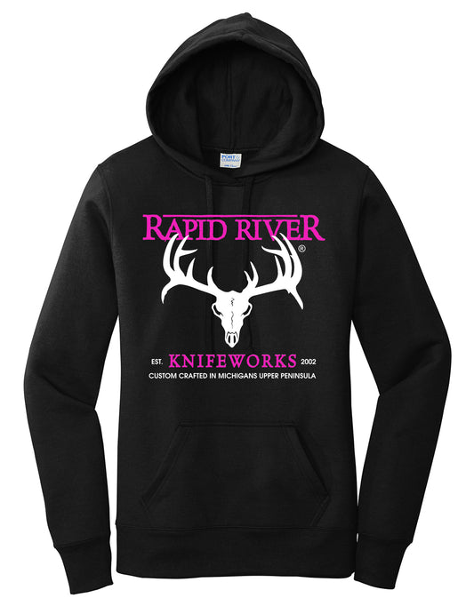 RRK Women's Hoodie Blk/Pink